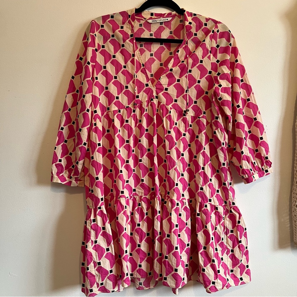 Zara patterned dress